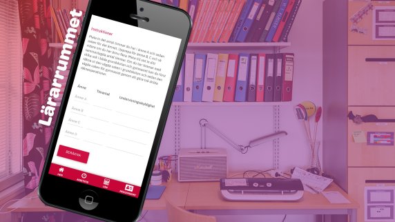 Appen Lärarrummets flik för timlärare